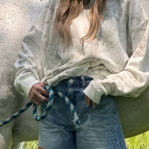 Dairy Boy Woodland Camo Crewneck